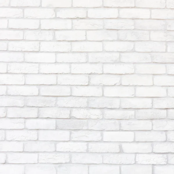 白色砖墙质感使背景适合家庭内部和外部 — 图库照片