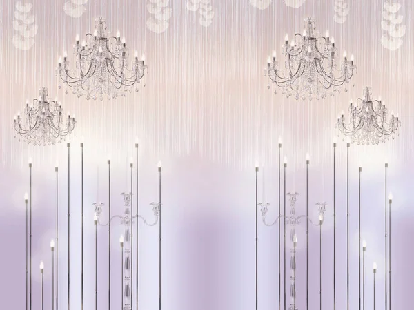 Wedding background. Banner for the wedding. Photophone. Lilac background for the photo zone. Decor for the bride and groom.