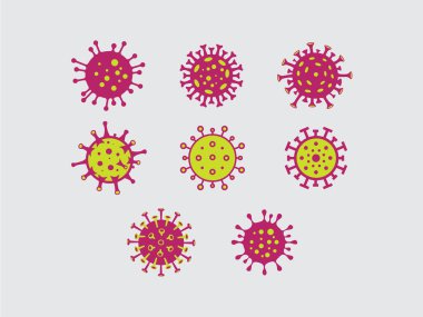 Bilgi için Coronavirus Vektör Dosyası 