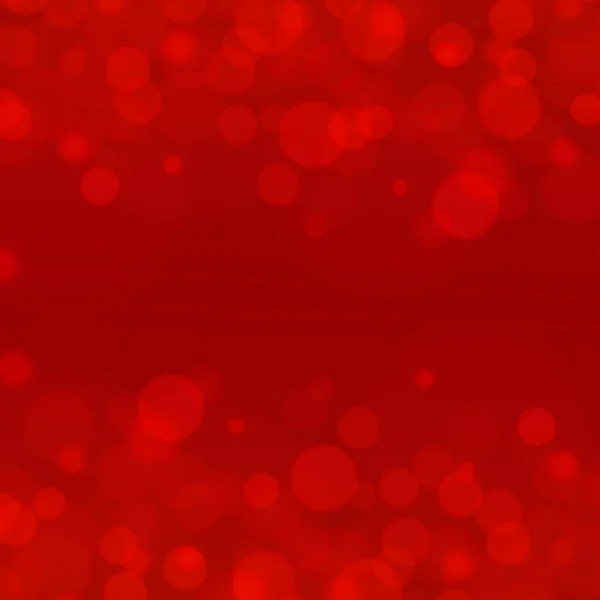 Borrosa Lujo Rojo Bokeh Fondo — Vector de stock