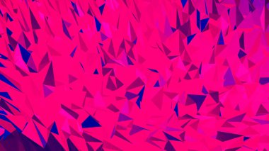 Çokgen pembe şekiller arkaplan tasarımı
