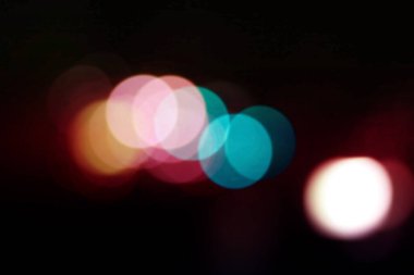 Soyut pastel bokeh ışıkları arka planı etkiler