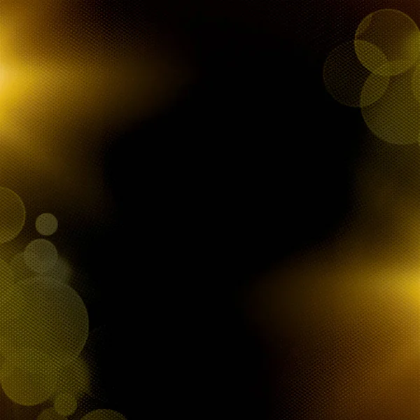 Night Golden Grungy Bokeh Background Illustration — Fotografia de Stock