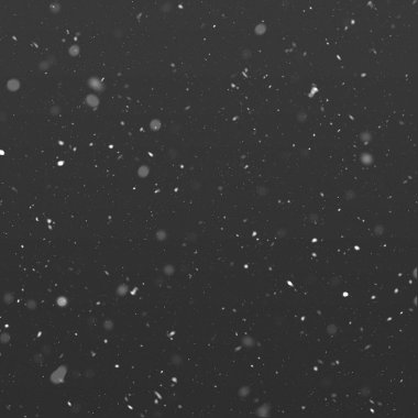 Noel karı, yağan kar taneleri koyu arka planda, basit kar yağışı dokusu