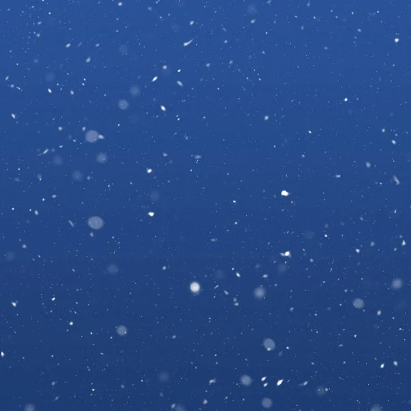 Seamless Snowfall Texture Template Gradient Background Snow Falling — Foto de Stock