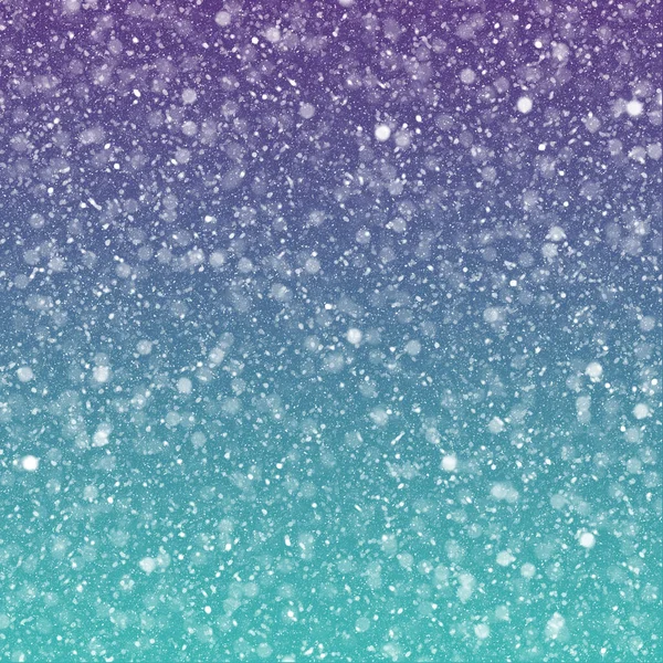 Blurred Winter Snow Gradient Background — Photo