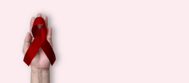 Çoklu miyelom kanseri farkındalığı ayı için Burgundy kurdelesi, Sickle-Cell Anemia, engelli yetişkinler, el destekli Williams Sendromu
