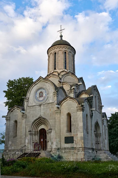 Russland Moskau Spasski Kathedrale Spaso Andronnikov Kloster Westseite — Stockfoto