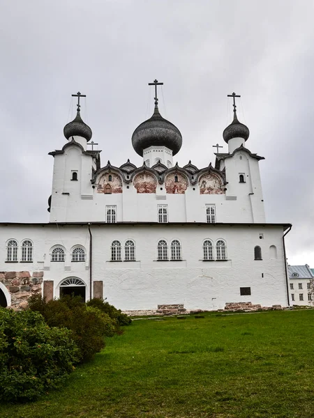 Russia Solovki Solovetsky Monastery Transfiguration Cathedral — ストック写真