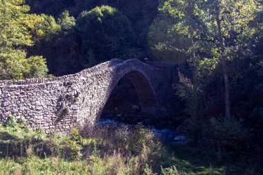 Santa Coloma, Andorra 'daki La Margineda Köprüsü (Pont de la Margineda)