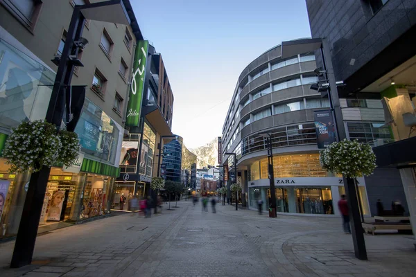 Les Rues Centre Ville Andorre Vieille Andorre — Photo