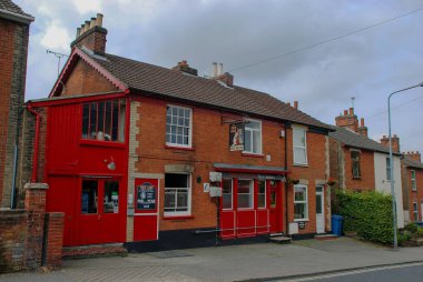 Ipswich, Suffolk, İngiltere 'deki Fat Cat barı.