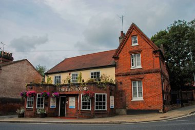 Ipswich, Suffolk, İngiltere 'deki Greyhound Barı.