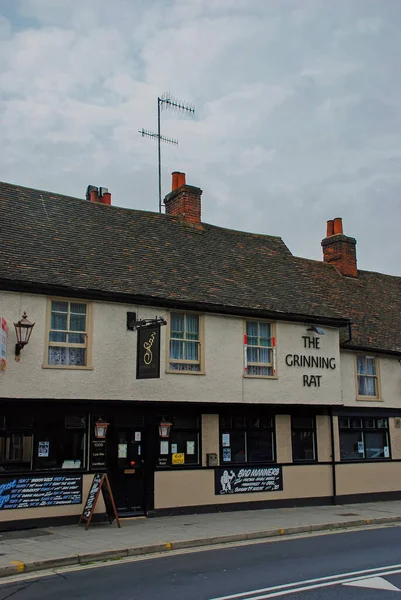 Den Gamla Grinning Rat Puben Ipswich Suffolk Storbritannien — Stockfoto