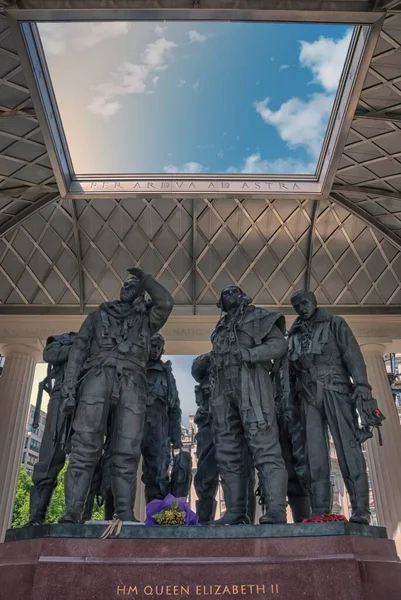 Het Raf Bomber Command Memorial Green Park Londen — Stockfoto