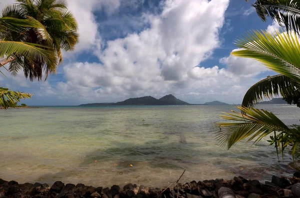 Remote Tropical Islands Truk Lagoon South Pacific — Stock Photo, Image