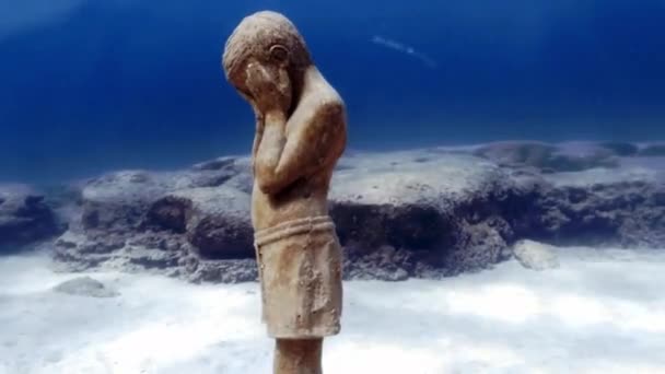 Video Del Museo Subacqueo Musan Ayia Napa Cipro — Video Stock