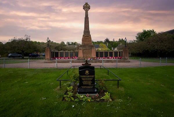 Het Burma War Memorial Inverness Schotse Hooglanden Verenigd Koninkrijk — Stockfoto