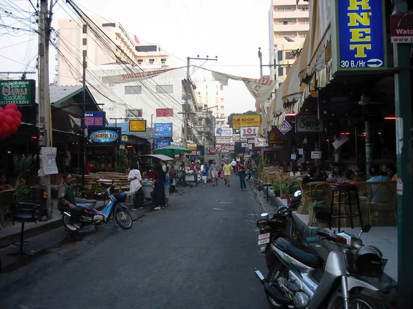 Side Street Resort Pattaya Thailand — Stock Photo, Image