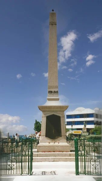 Het Oorlogsmonument Het Nationale Heldenplein Bridgetown Barbados — Stockfoto