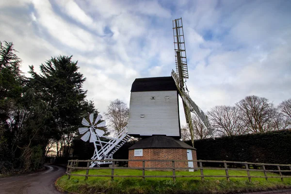 Cromer Windmühle Stammt Aus Dem Späten Jahrhundert Hertfordshire Großbritannien — Stockfoto
