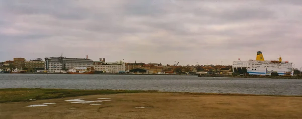 Waterfront Town Karlskrona Sweden — Stok fotoğraf