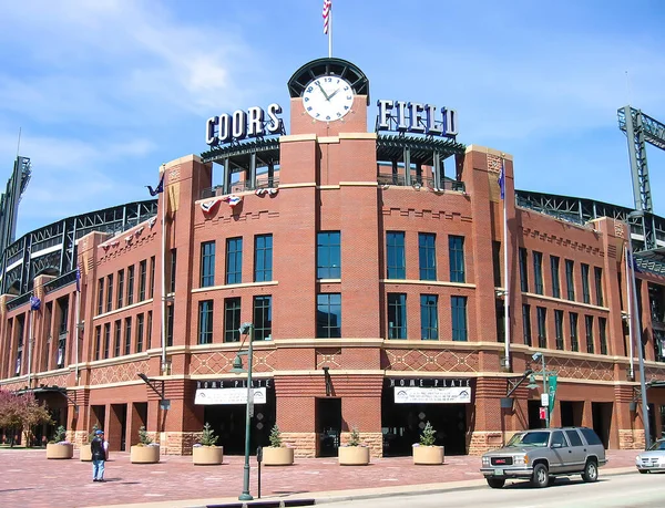 Coors Field Complex Baseball Stadium Downtown Denver Colorado Usa — Stock Photo, Image