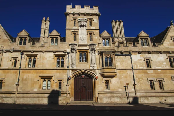 Колледж All Souls Университетском Городе Оксфорд Великобритания — стоковое фото