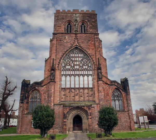 Abbey Church Saint Peter Saint Paul Shrewsbury Shrewsbury Abbey Shropshire — Stock Photo, Image