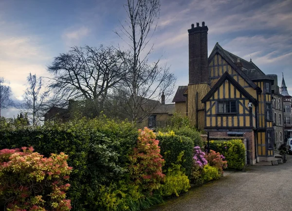 Malebné Město Shrewsbury Shropshire Velká Británie — Stock fotografie