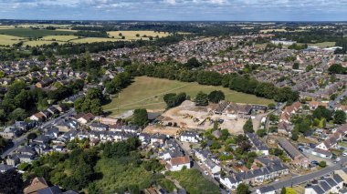 Stowmarket, Suffolk, İngiltere 'de Rekreasyon Sahası' nın (nam-ı diğer 