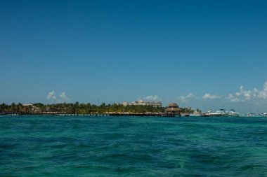 Leisure craft near Playa Norte on Isla Mujeres, Mexico
