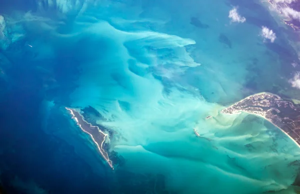 View Islands Bahamas Taken Air — Foto de Stock