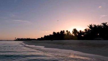 4k video of an early morning before the crowds arrive at Playa Norte on Isla Mujeres, Mexico