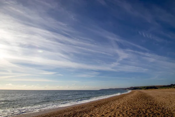 Magnifique Plage Slapton Sands Dans Devon Royaume Uni — Photo