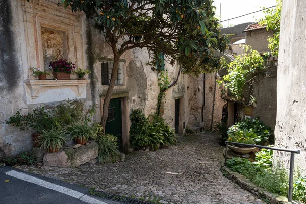 Verezzi Liguria June 2022 Splendid Village Verezzi Province Savona — стоковое фото