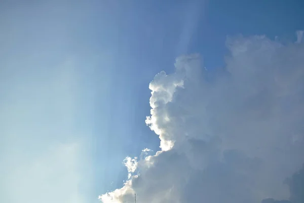 Landscape Cloud Floating Sky Background Texture — Stockfoto