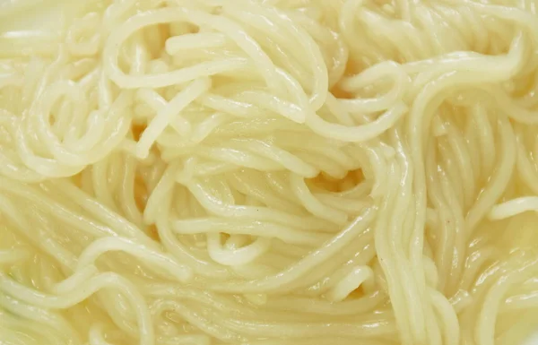 Tagliatelle Riso Vietnamita Secco Pho Con Zuppa Sul Piatto — Foto Stock