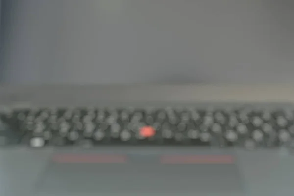 Blurry Keyboard Black Compute Laptop Background Texture — Stock Photo, Image