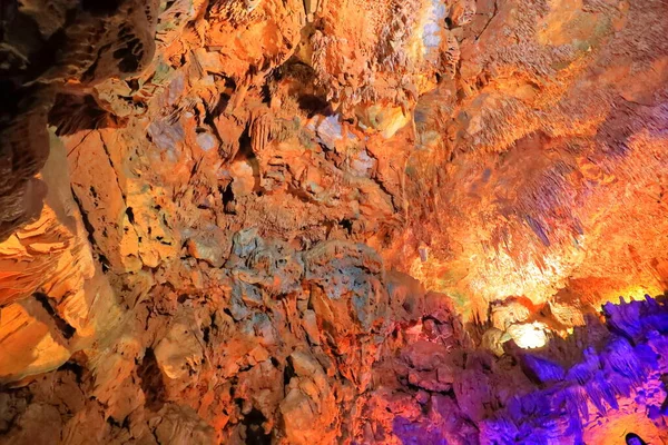 Stalactite Stalagmite Formations Cave Dim Magarasi Cave Turkey — Photo