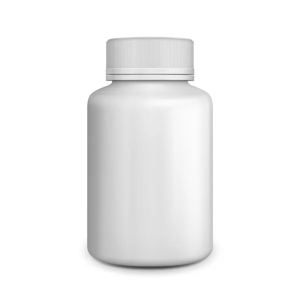 Vitamina Complexo Drug Blank Pacote Set Vector — Vetor de Stock