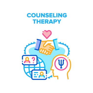 Danışmanlık Vektör Konsepti İllüstrasyonu