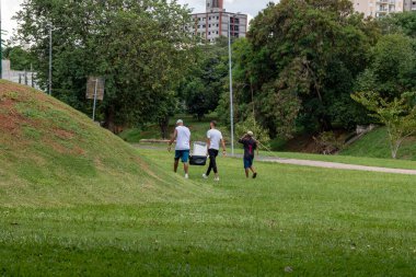 scenes from the ecological park of the city of Indaiatuba in the interior of the state of Sao Paulo Brazil