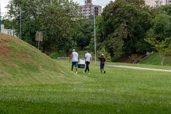scenes from the ecological park of the city of Indaiatuba in the interior of the state of Sao Paulo Brazil