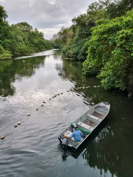 boat on the river Coco in Fortaleza Brazil