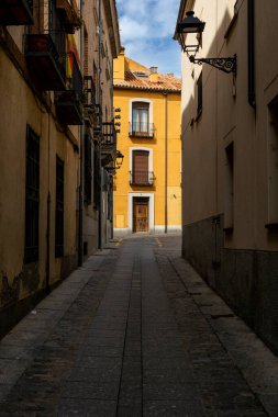 Scenes of the medieval walled city of Avila Spain