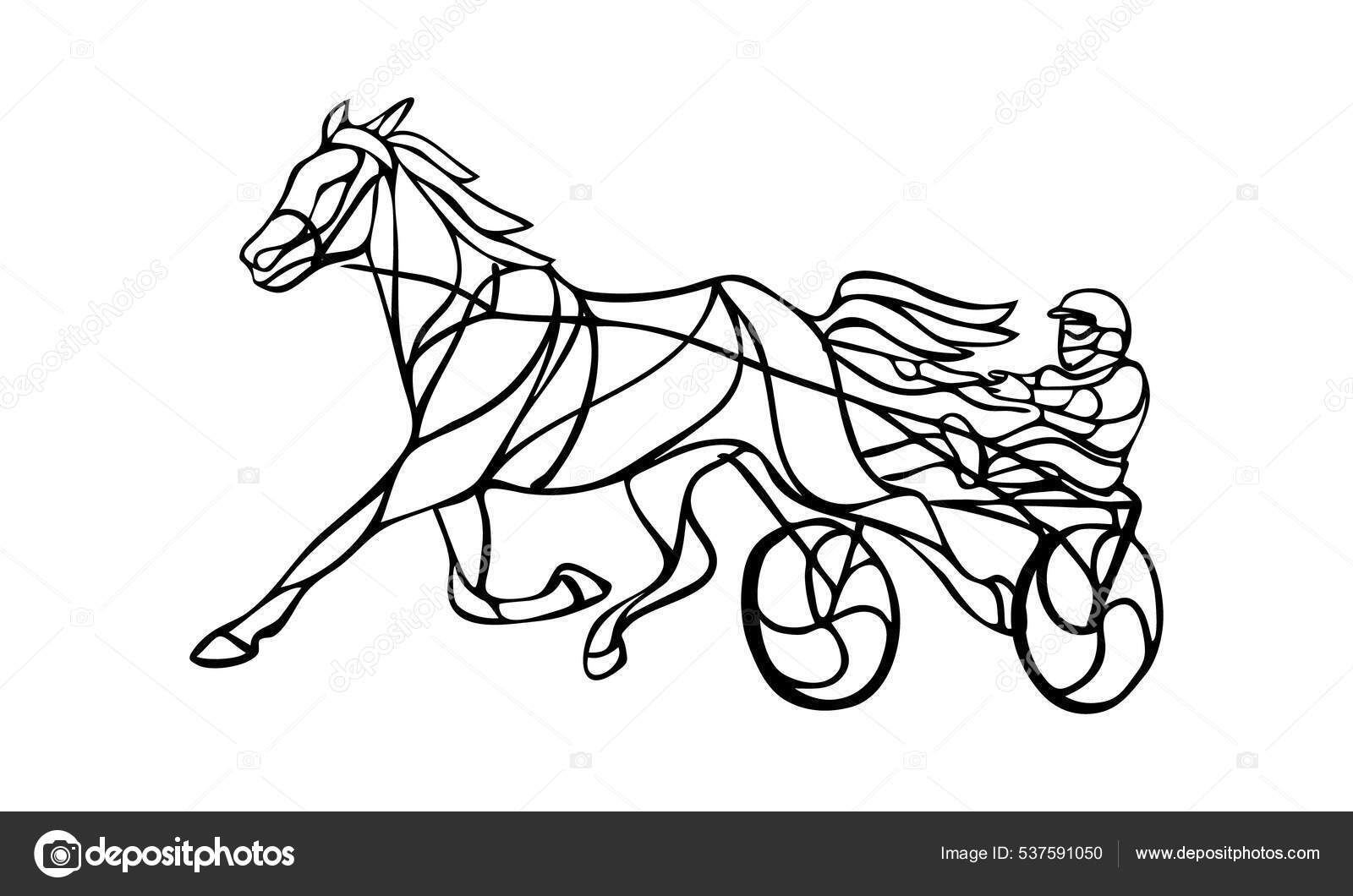 Corrida de cavalos 2D - Jogo Corrida de cavalos 2D grátis