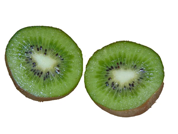 Kiwi Aislado Sobre Fondo Blanco —  Fotos de Stock