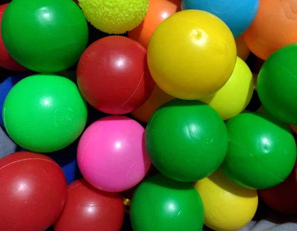 Colorful Balls Kids Toys — Stock Photo, Image