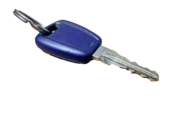 Car Key Isolated White — Stock Photo, Image